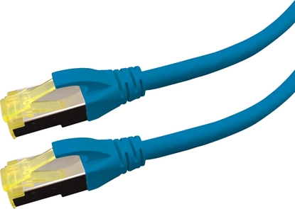 Изображение LOGON PREMIUM APR6A150B kabel sieciowy Niebieski 15 m Cat6a S/FTP (S-STP)