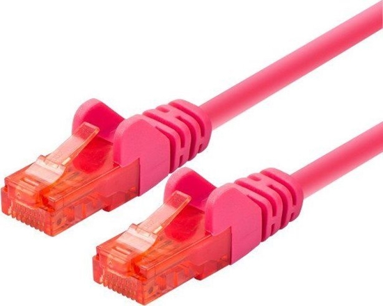 Изображение LOGON PROFESSIONAL TCU66U003M kabel sieciowy Purpurowy 0,3 m Cat6 U/UTP (UTP)