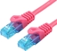 Attēls no LOGON TCU55U010M kabel sieciowy Purpurowy 1 m Cat5e U/UTP (UTP)