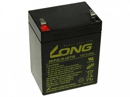 Attēls no Long  Long 12V 2,9Ah olovný akumulátor F1 - PBLO-12V002,9-F1A
