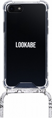 Picture of Lookabe LOOKABE | Rückseite für Mobiltelefon  Halskette  Kunststoff  Schlangenhautfarbe  für Apple iPhone 7/8