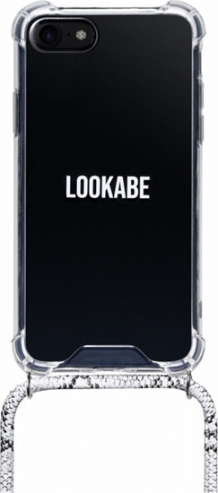 Изображение Lookabe LOOKABE | Rückseite für Mobiltelefon  Halskette  Kunststoff  Schlangenhautfarbe  für Apple iPhone 7/8
