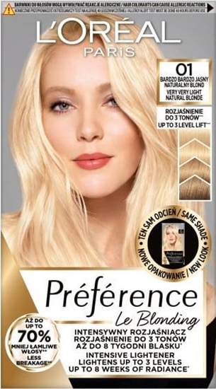 Изображение L'OREAL_Preference farba do wosów 01 Prague 175ml