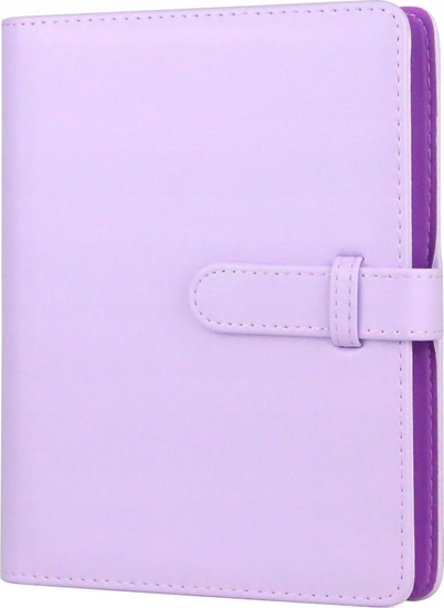 Изображение LoveInstant Duy Album Na Zdjcia 256x Do Fujifilm Instax Mini 11 / 9 / 8 / 7 / 40 / Fioletowy