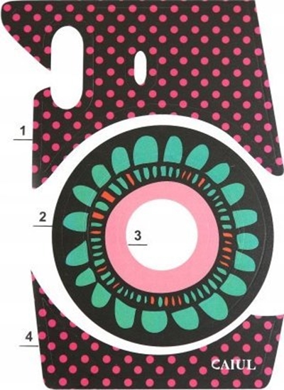 Picture of LoveInstant Skórka Skóra Naklejka Do Fujifilm Instax Mini 8 - Czarny