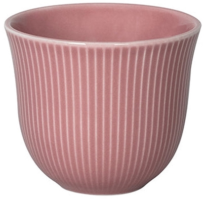 Attēls no Loveramics Brewers - Kubek 250ml - Embossed Tasting Cup - Dusty Pink
