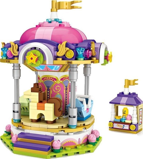 Picture of Loz LOZ Klocki Konstrukcyjne Dla Dzieci Mini Karuzela