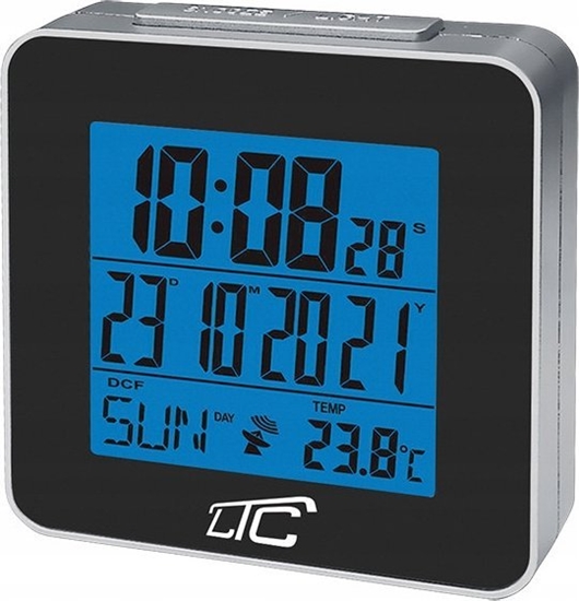 Picture of LTC LXSTP04C Alarm Clock with Radio and Thermometer
