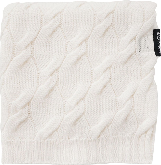 Picture of LullaLove Kocyk z weny Merino Premium kokos 80x100 cm Lullalove