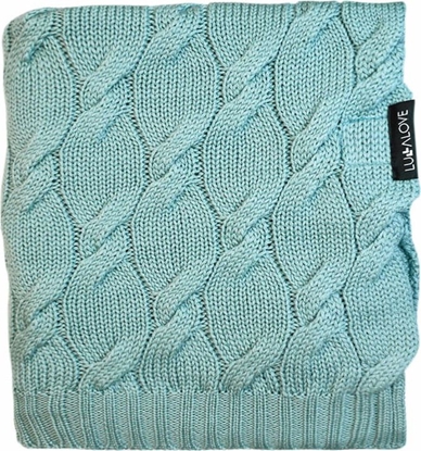 Picture of LullaLove Kocyk z weny Merino szawia Premium 80x100 cm Lullalove