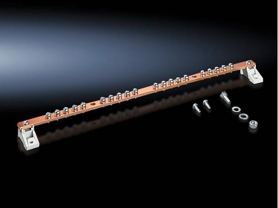 Picture of m_Rittal Rittal Erdungsschiene TS horizontal HxL 5x450mm B15mm