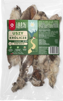 Изображение Maced Uszy Królicze z Wosem 10 szt.