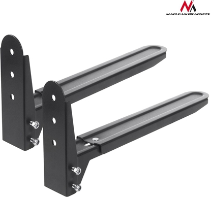 Изображение Maclean Uchwyt do kuchenki mikrofalowej czarny (MC-776 B)