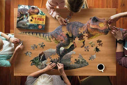 Attēls no MADD CAPP MADD CAPP, Puzzle konturowe I AM T-REX - 100 elem.