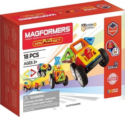 Picture of Magformers MAGFORMERS WOW PLUS SET 18 EL.