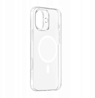 Picture of Magnetyczne Etui na telefon Baseus iP16 TouchButton (przezroczyste)