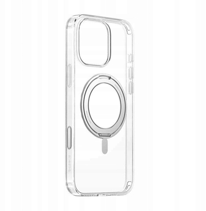 Picture of Magnetyczne etui ze stojakiem Baseus SkyRing 360° iP16 Pro (przezroczyste)