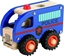 Изображение Magni Magni - Wooden police bus with rubber wheels (3896) /Cars, trains and vehicles