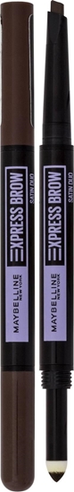 Picture of Maybelline  Maybelline Express Brow Satin Duo Kredka do brwi 0,71g Dark Brown