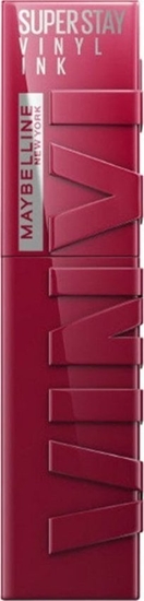 Изображение Maybelline  Pomadki Maybelline Superstay Vinyl Ink 30-unrivaled Pyn (4,2 ml)