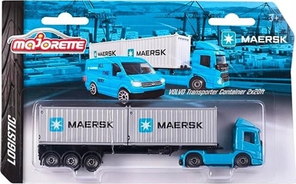 Изображение Majorette Pojazd Maersk 3 rodzaje mix