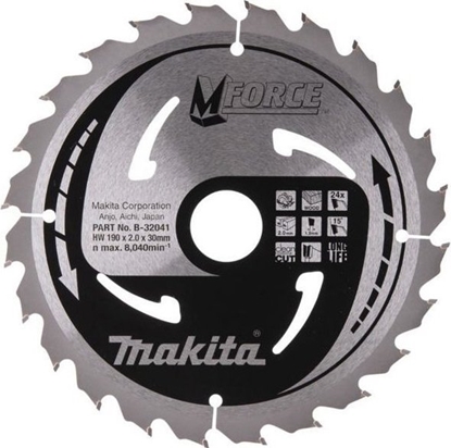 Picture of Makita B-32041 M-FORCE Saw Blade 190x30x24Z