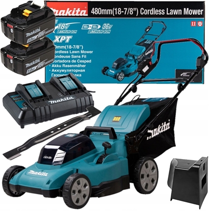 Attēls no Makita DLM480PT2 cordless lawn mower