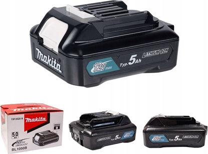 Attēls no Makita MAKITA AKUMULATOR 12V 5,0Ah BL1050B