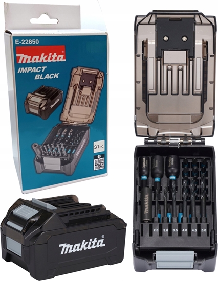 Picture of Makita MAKITA SCREWDRIVER BIT SET WITH HOLDER 31pcs XGT
