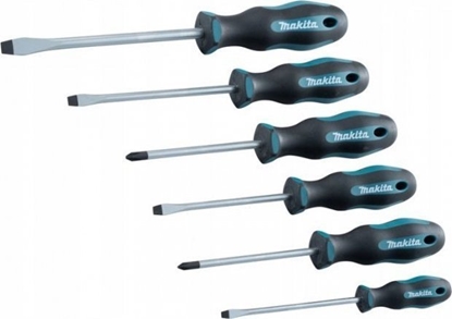 Изображение Makita ZESTAW WKRÄTAKÃW 6 SZT. SL + PZ