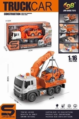 Изображение Maksik Laweta z dwigiem ze ¶wiatem i dwikiem 1:16