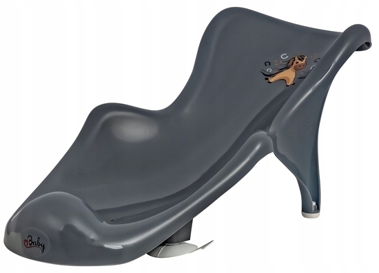 Picture of MALTEX - FOTELIK KPIELOWY KONIK MINIMAL  STALOWY SZARY