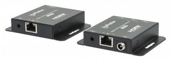 Изображение MANHATTAN 4K@30Hz HDMI over Ethernet Extender Set bis zu 40m