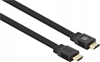Picture of Manhattan HDMI Cable with Ethernet (Flat), 4K@60Hz (Premium High Speed), 5m, Male to Male, Black, Ultra HD 4k x 2k, Fully Shielded, Gold Plated Contacts, Lifetime Warranty, Polybag