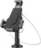 Picture of Manhattan iPad & Tablet Desk Stand, Lockable, Wall Mountable, Secure Anti-Theft, 7.9" to 10.5" tablets, 360° Rotation, +/- 70° Tilt, 330° Swivel, Black, Lifetime Warranty, Retail Boxed