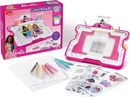 Attēls no Maped Tablica kreatywna podwietlana do rysowania Barbie Maped