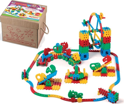 Attēls no Marioinex Marioinex Klocki Wafle Wesoe Miasteczko Stworów