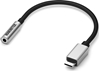 Picture of Marmitek 08374 mobile phone cable Black, Silver 0.15 m USB C 3.5mm