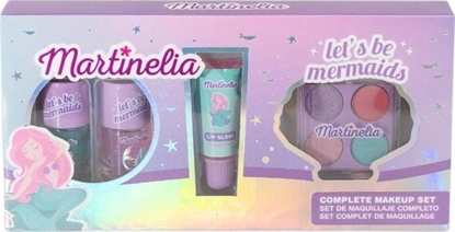 Изображение Martinelia Let's Be Mermaids Makeup Set zestaw paletka cieni do powiek + lakier do paznokci 2szt. + byszczyk do ust