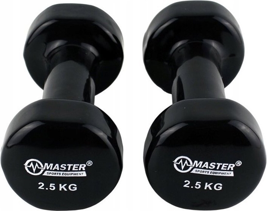 Picture of Master Hantelki eliwne Pokryte Winylem 2,5 kg x2