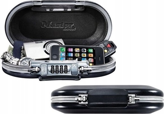 Picture of MasterLock Kasetka przenona osobista 5900D - grafitowo-srebrna