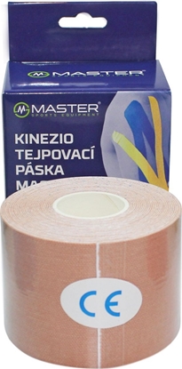 Picture of Master Tama Kinezjologiczna MASTER 5 cm x 5 m Brzowa