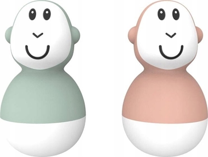 Attēls no Matchstick Monkey Matchstick Monkey Bathtime Wobblrs Green/Pink