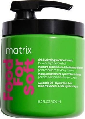 Attēls no Matrix Food For Soft Rich Hydrating Treatment Mask 500 ml