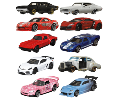 Attēls no Hot Wheels Autko Szybcy i wciekli mix HNR88 MATTEL cena za 1 szt op.24