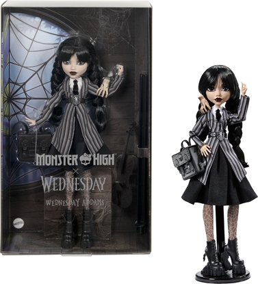 Attēls no Mattel Monster High X Wednesday Szkolny Mundurek (HXJ04)