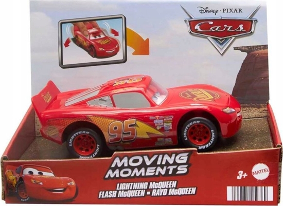 Picture of Mattel Cars Auta Rozbujany Zygzak McQueen Pojazd Ruchome elementy (oczy i usta)