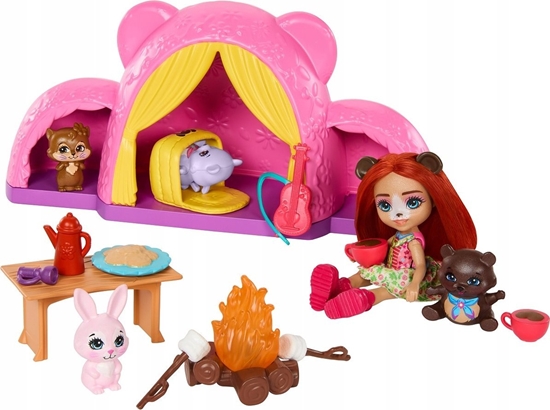 Picture of Mattel Enchantimals Wycieczka pod namiot zestaw z lalk