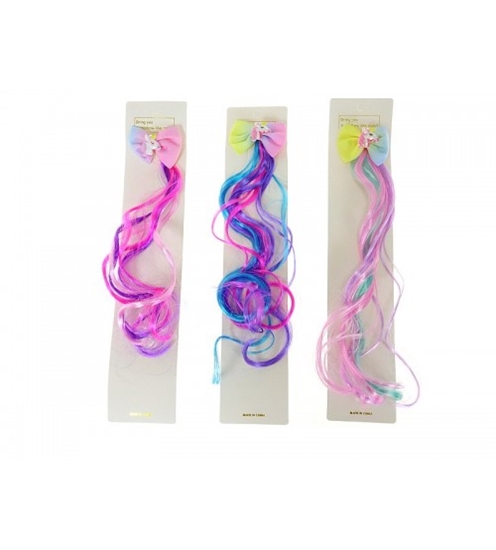 Picture of Matu šķipsna 29 cm garas, ar klipsi dažādas 559387