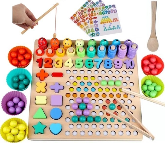 Изображение Maxy Drewniana Ukadanka - Koraliki